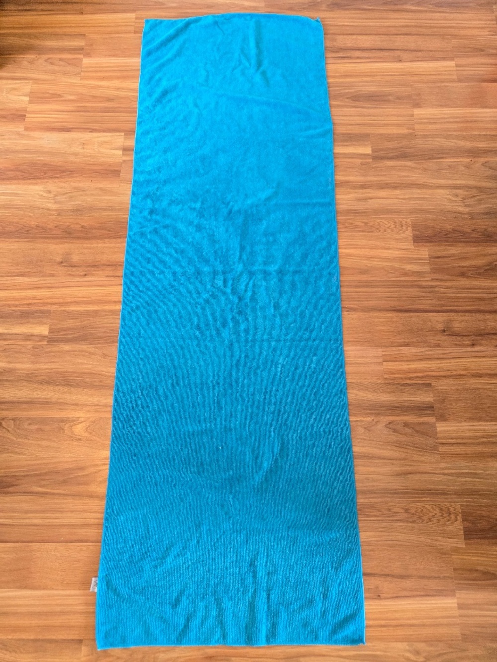 3/$20 Bright Blue Microfiber Hot Yoga Mat Towel - 24x72